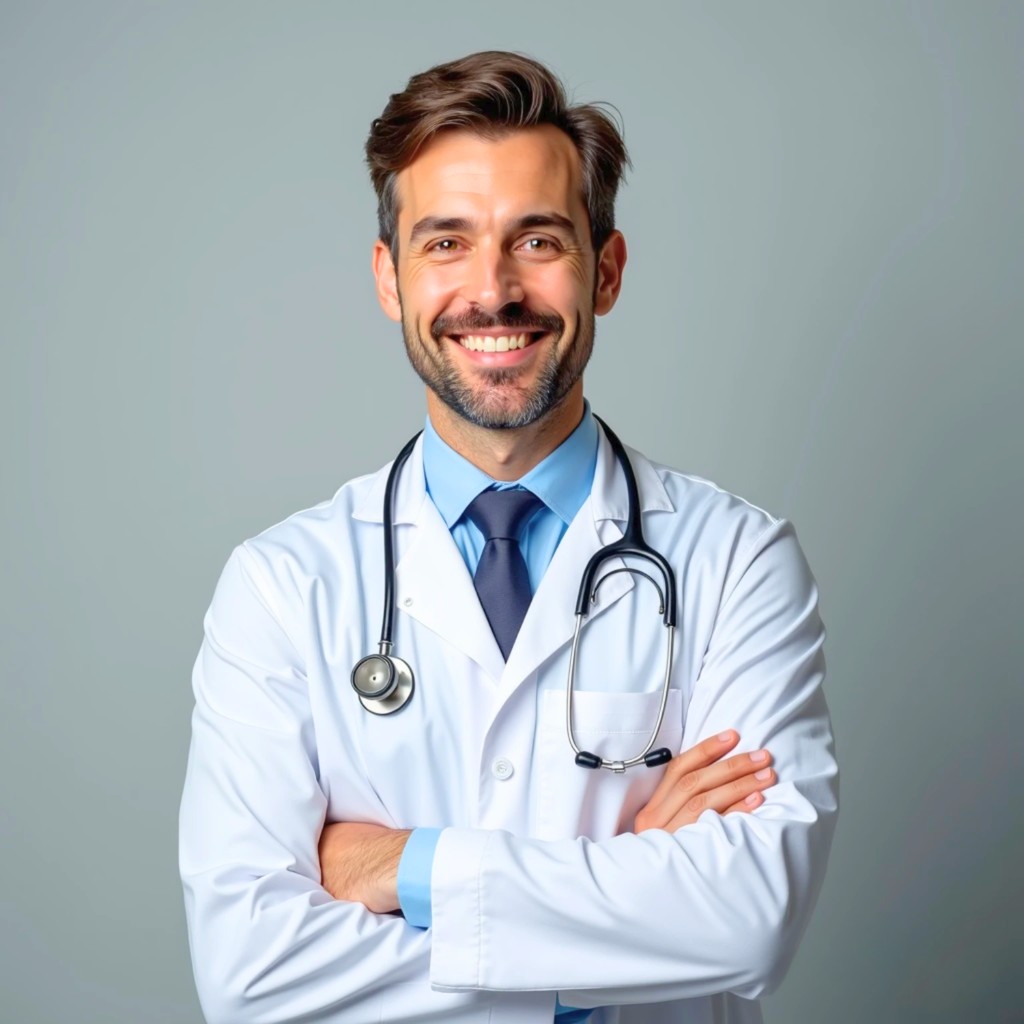 Healthcare professional with automated patient scheduling system